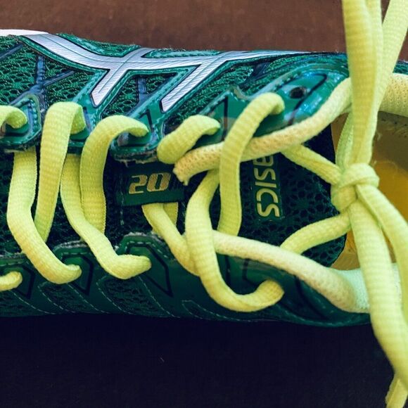 Mint Condition Asics GEL KAYANO 20 Mens 6.5 or Womens 8/8.5 39.5 EUR Green Volt - Picture 9 of 11